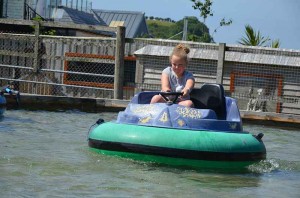 Girl in boat